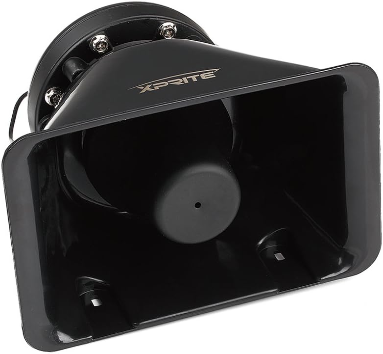 Xprite Compact 200 Watt High Performance Siren Speaker (Capable with Any 100-200 Watt Siren) Pack of 2