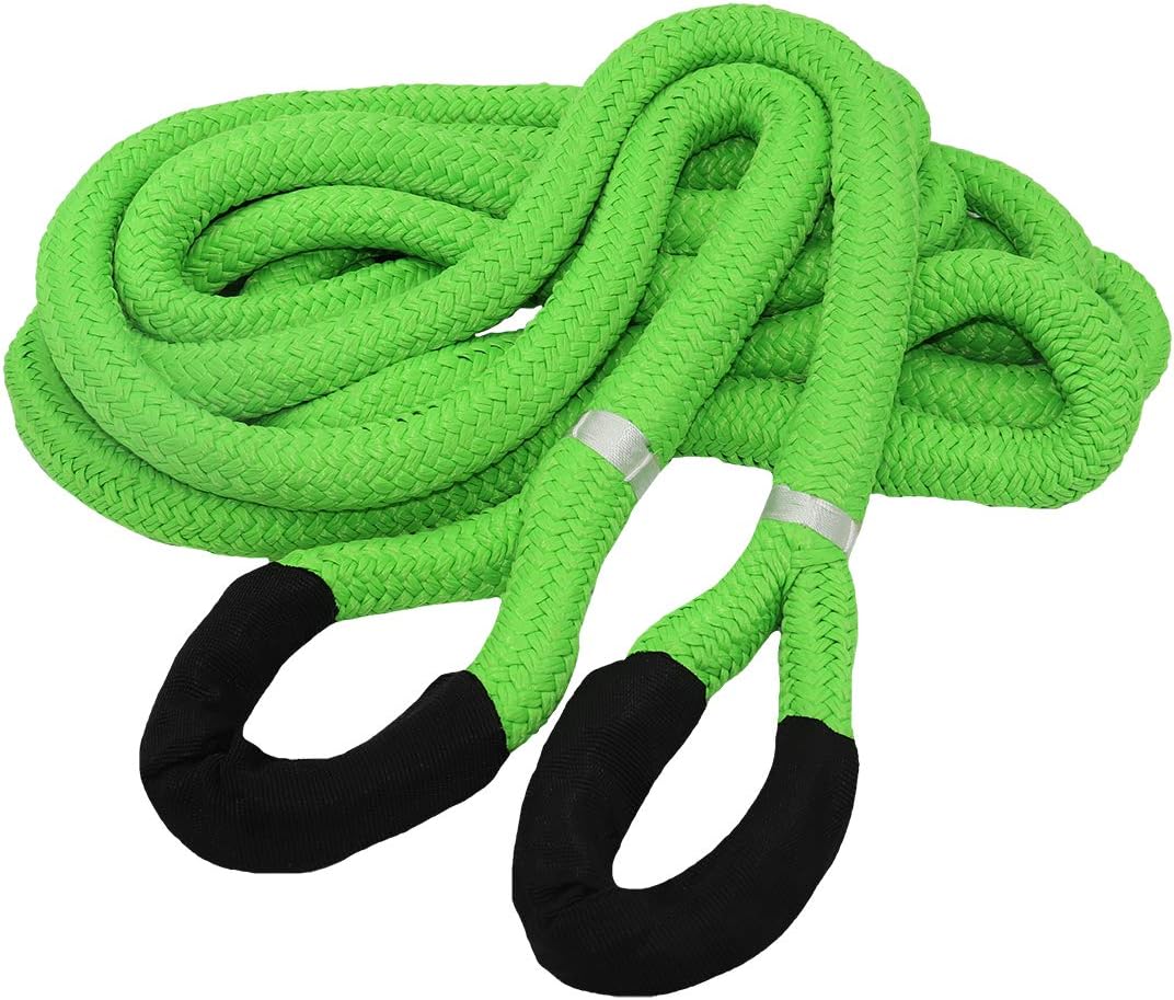 Grip 20 ft x 7/8 in Kinetic Energy Recovery Rope for Off Roading Pack of 2