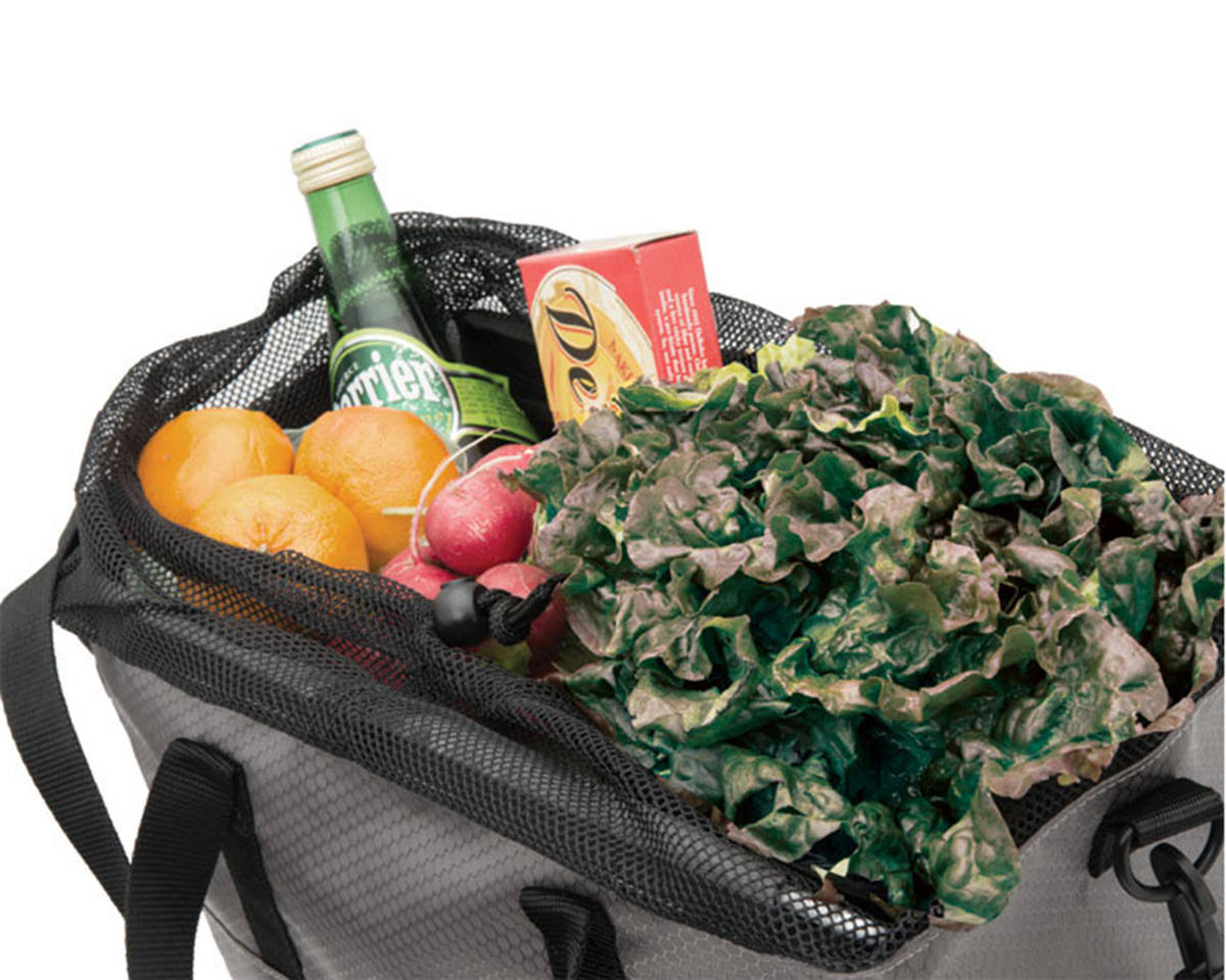 Blackburn Local Grocery Pannier - Orange - Brown