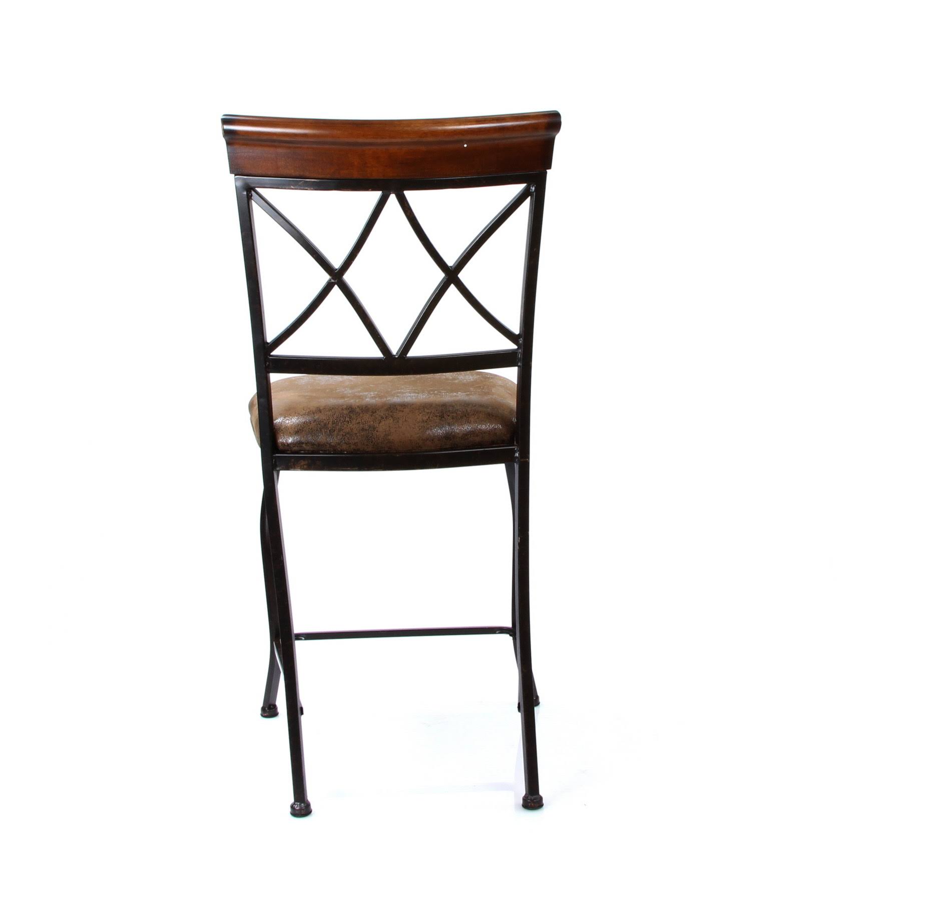 Acme Tavio Black Counter Height Chair [Set of 2]