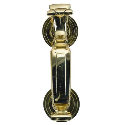 Brass Accents Traditional Door Knocker - Finish: Polished Brass