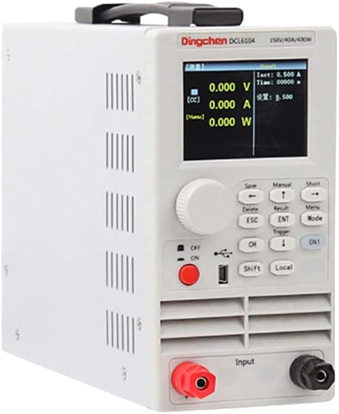 110V/220V DC Electronic Load DCL6104 Single Channel 400W 0-150V 0-40A LED Drive Battery Capacity Load Tester (USB)