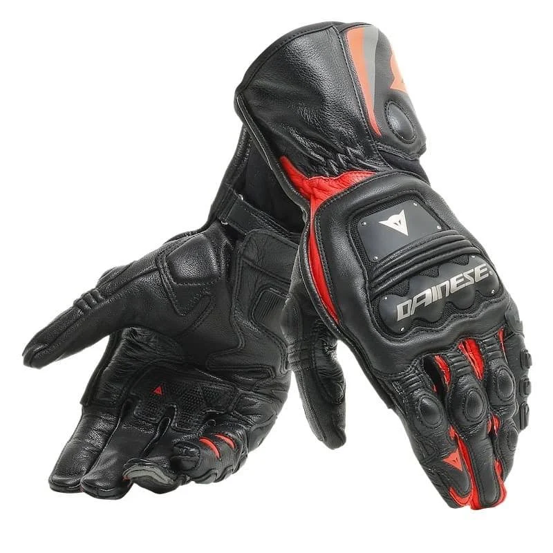 Dainese Steel-Pro Gloves Black/Red Xs