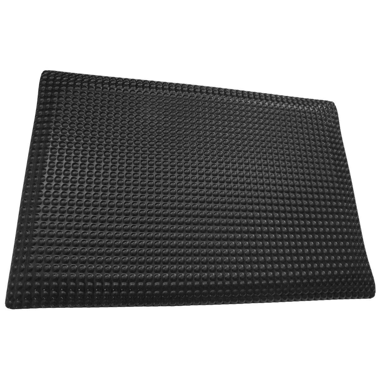 Ranco Industries RFLX48GBRNSX7 Reflex Anti-Fatigue Rhino No-Slip Mat Glossy Black - 4 ft. x 7 ft. x 0.63 in.