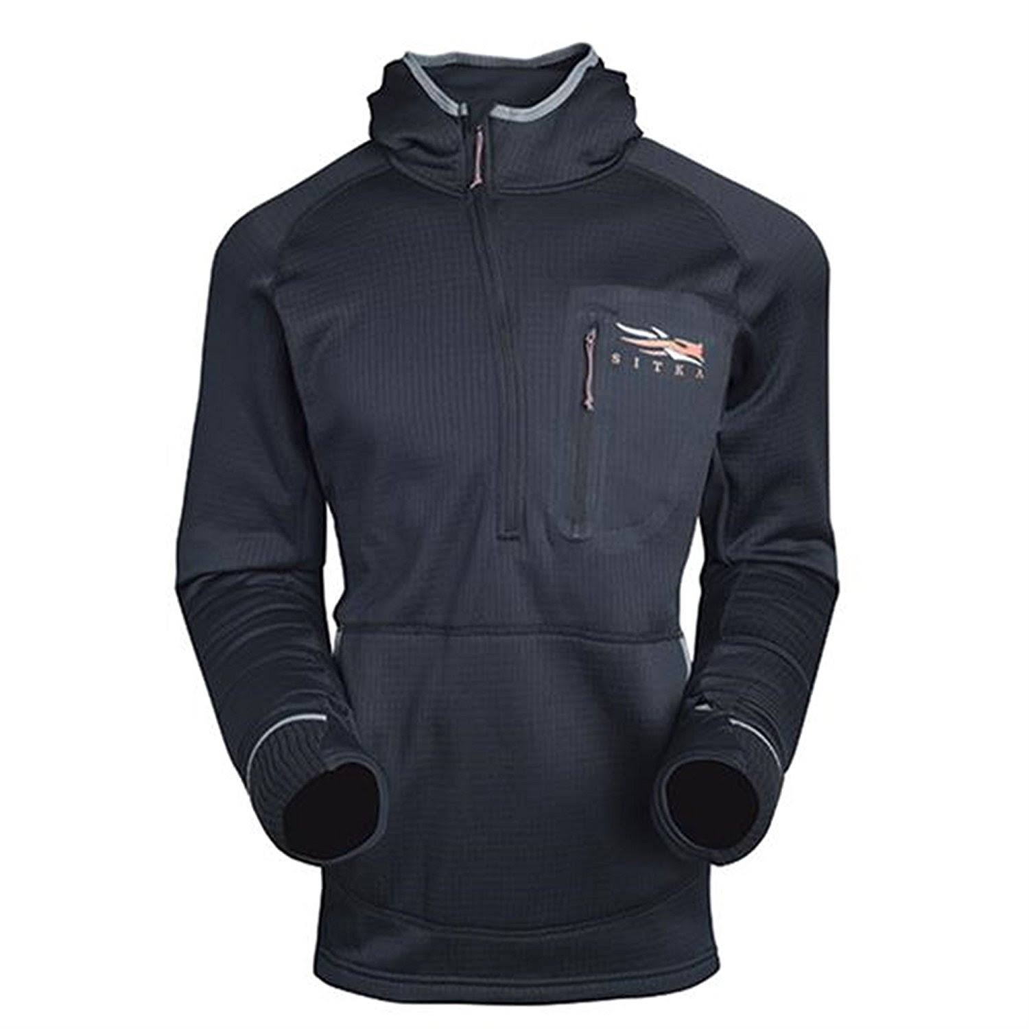 Sitka Fanatic Hoody - Black - 2XL
