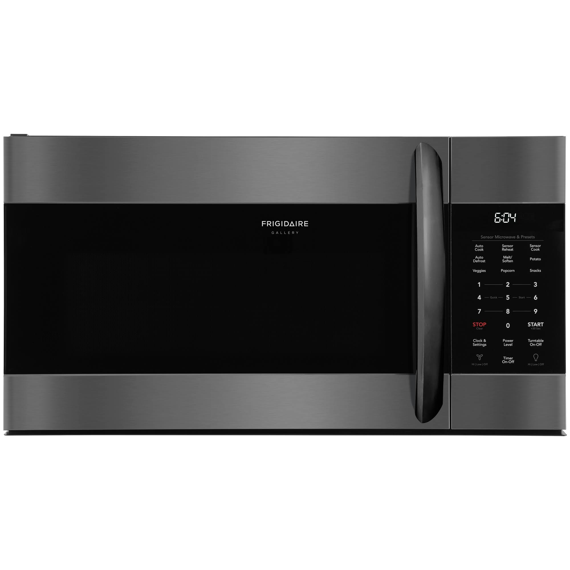 Frigidaire Gallery 1.7 Cu. ft. Black Stainless Steel Over The Range Microwave-FGMV17WNVD