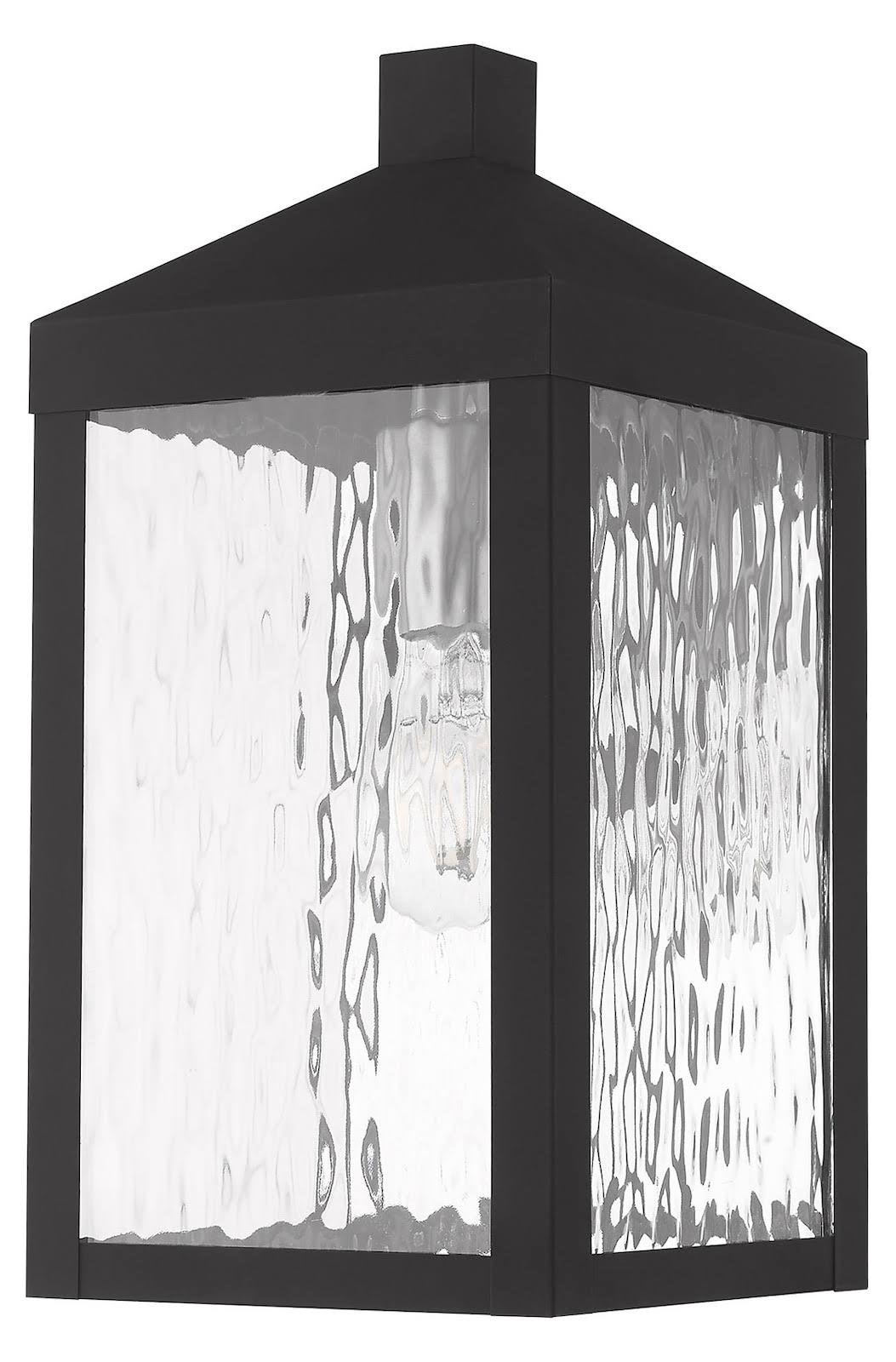 Livex Lighting 20532-04 Nyack - 1 Light Outdoor Wall Lantern Black