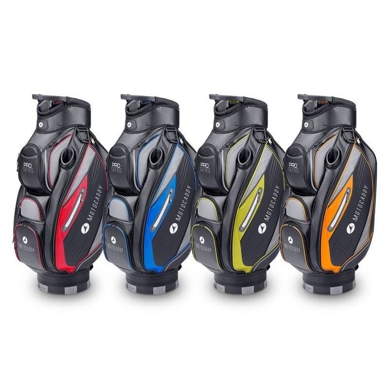 Motocaddy Pro Series Cart Bag - Black / Lime
