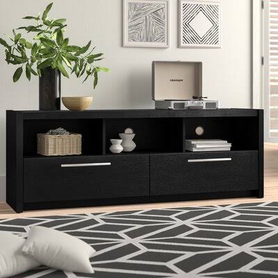 TV Stand for TVs Up to 65x22 Zipcode Design Color: Black