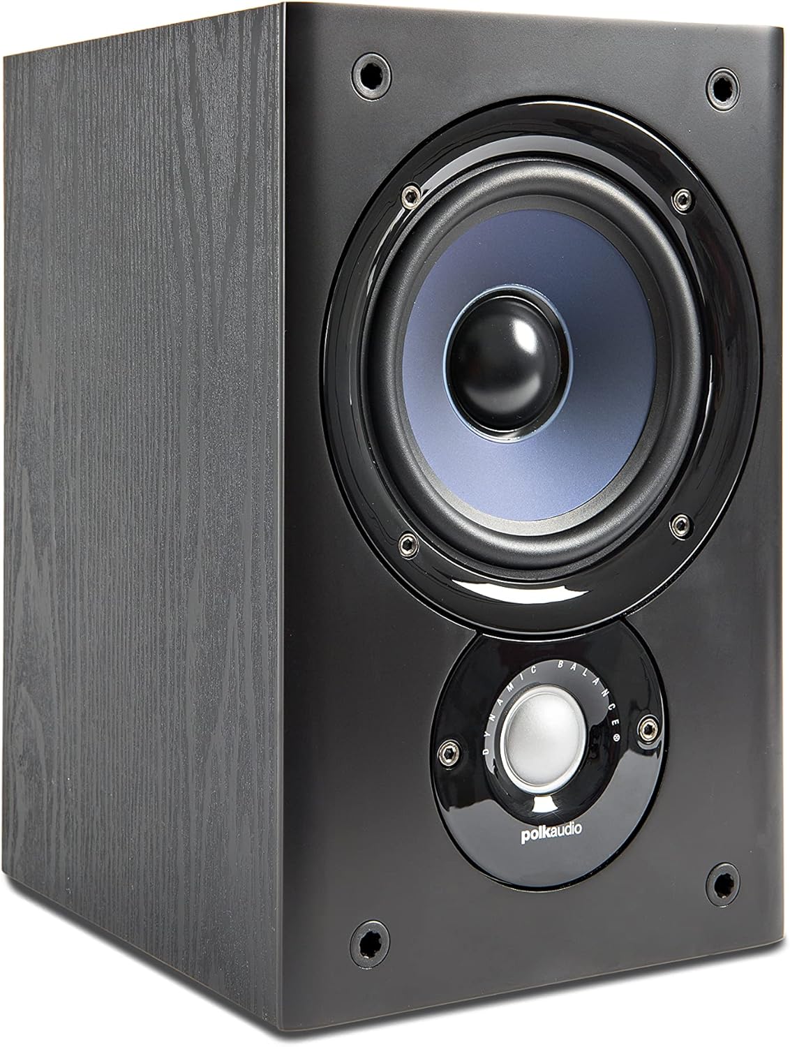 Polk T300 Bookshelf Speaker (100 W) for Dynamic, Detailed Audio & Powerful Bass, 1