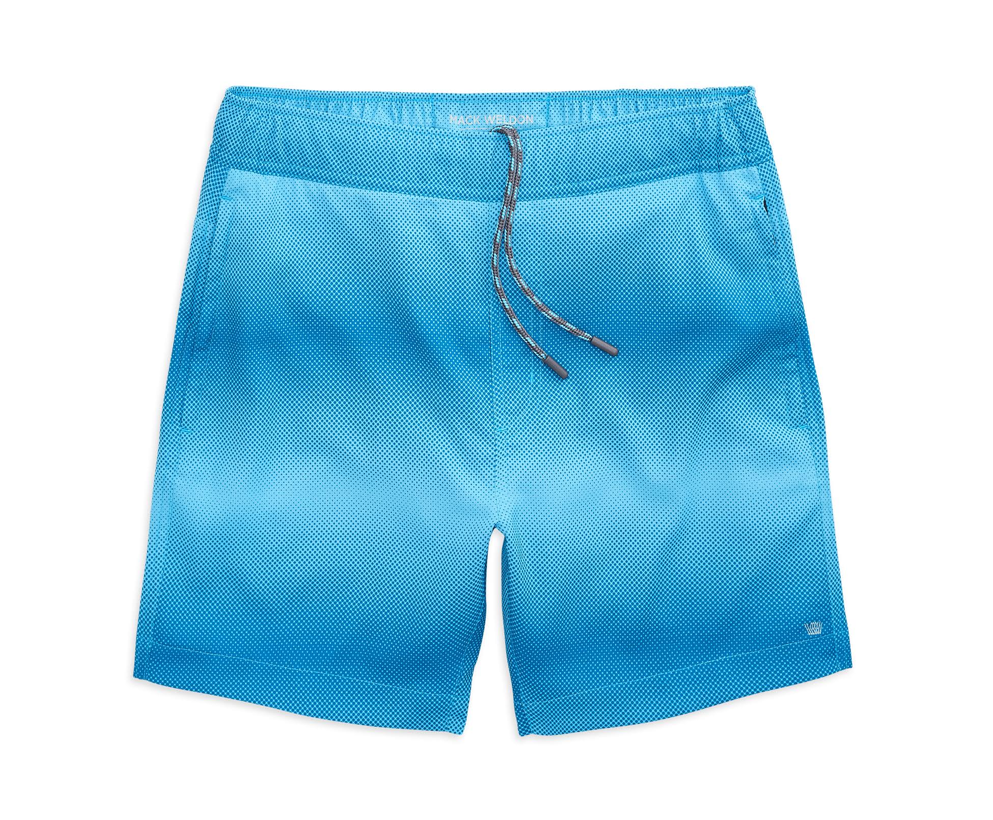 Swim Trunk by Mack Weldon Waterslide Pulse Stripe / XL