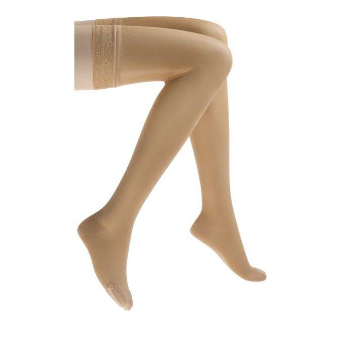 Jobst Ultrasheer 20-30 mmHg Small Natural Thigh High Petite Silicone Lace Strip