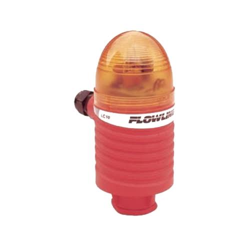 Flowline LC11-1002, Switch-Pro 3/4x22 NPT Compact Level Controller with Strobe, Latching RELAY u0026 Two Sensors