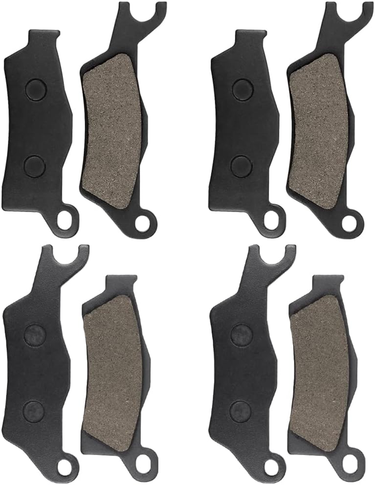 Front and Rear Brake Pads for Can-Am Renegade 1000 850 800 R XXC 650 EFI STD Outlander 1000 850 650 570 Outlander Max 1000 850 650 570 EFI Pack of 2