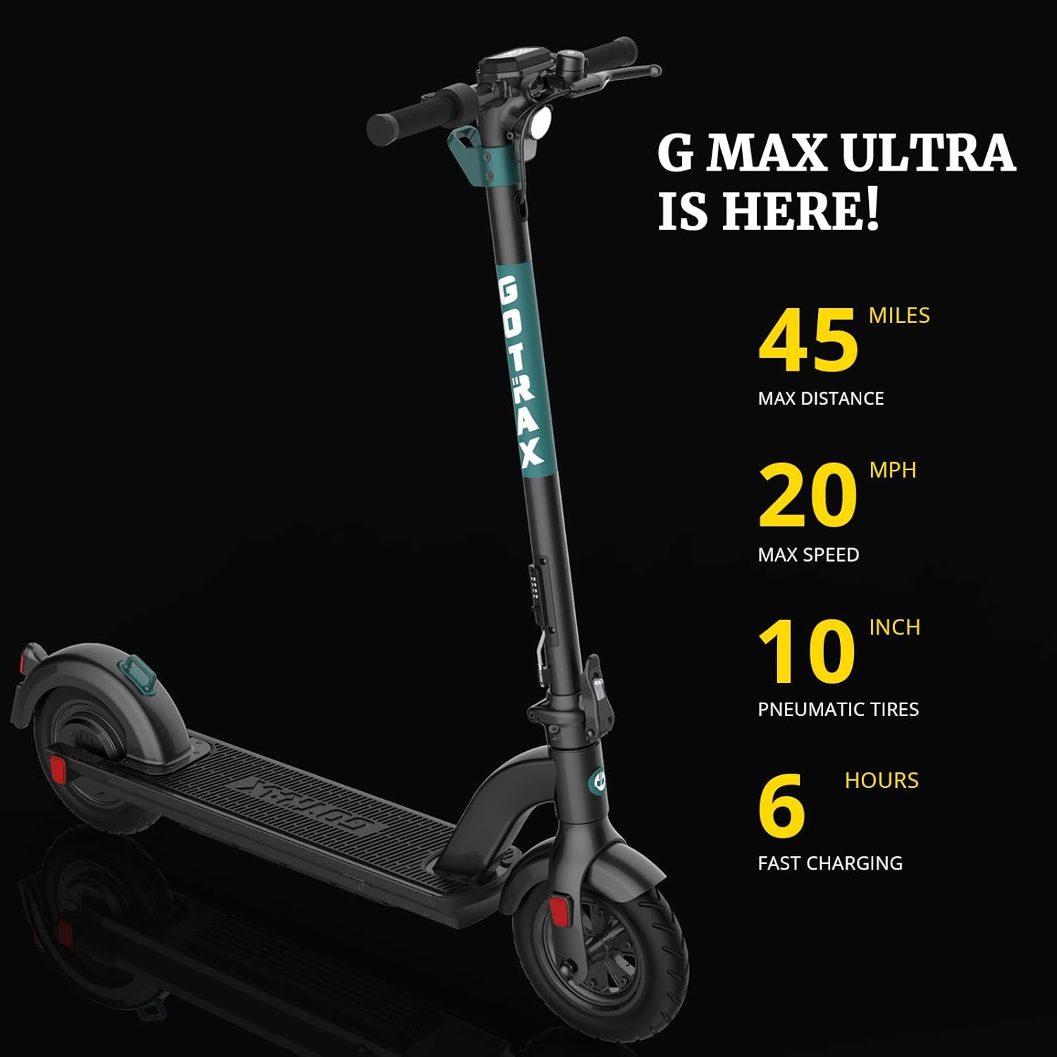 Gotrax G Max Ultra Commuting Electric Scooter - 10
