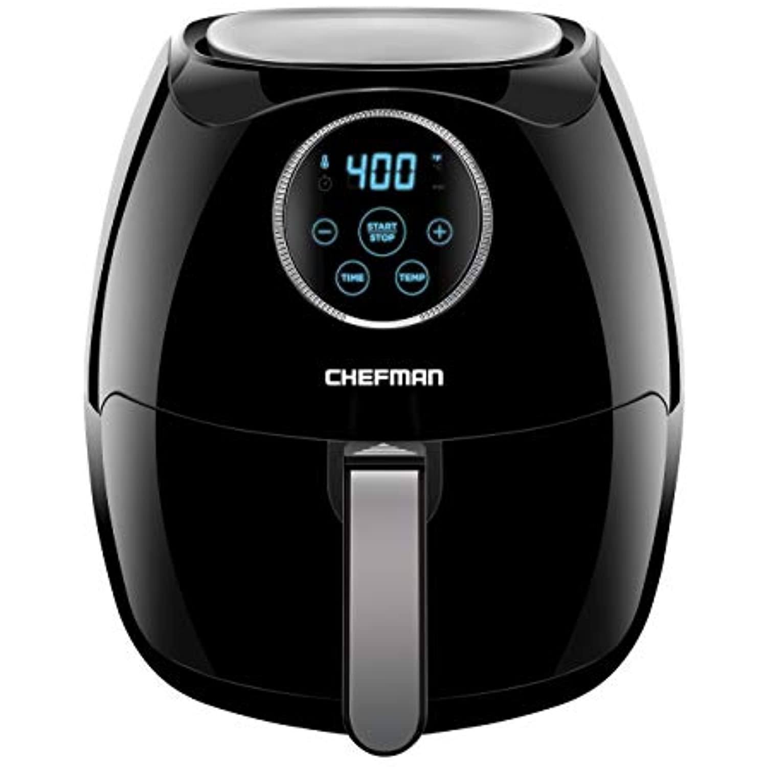 Chefman Digital 6.5 Liter/6.8 Quart Air Fryer Oven with Space Saving Flat Basket