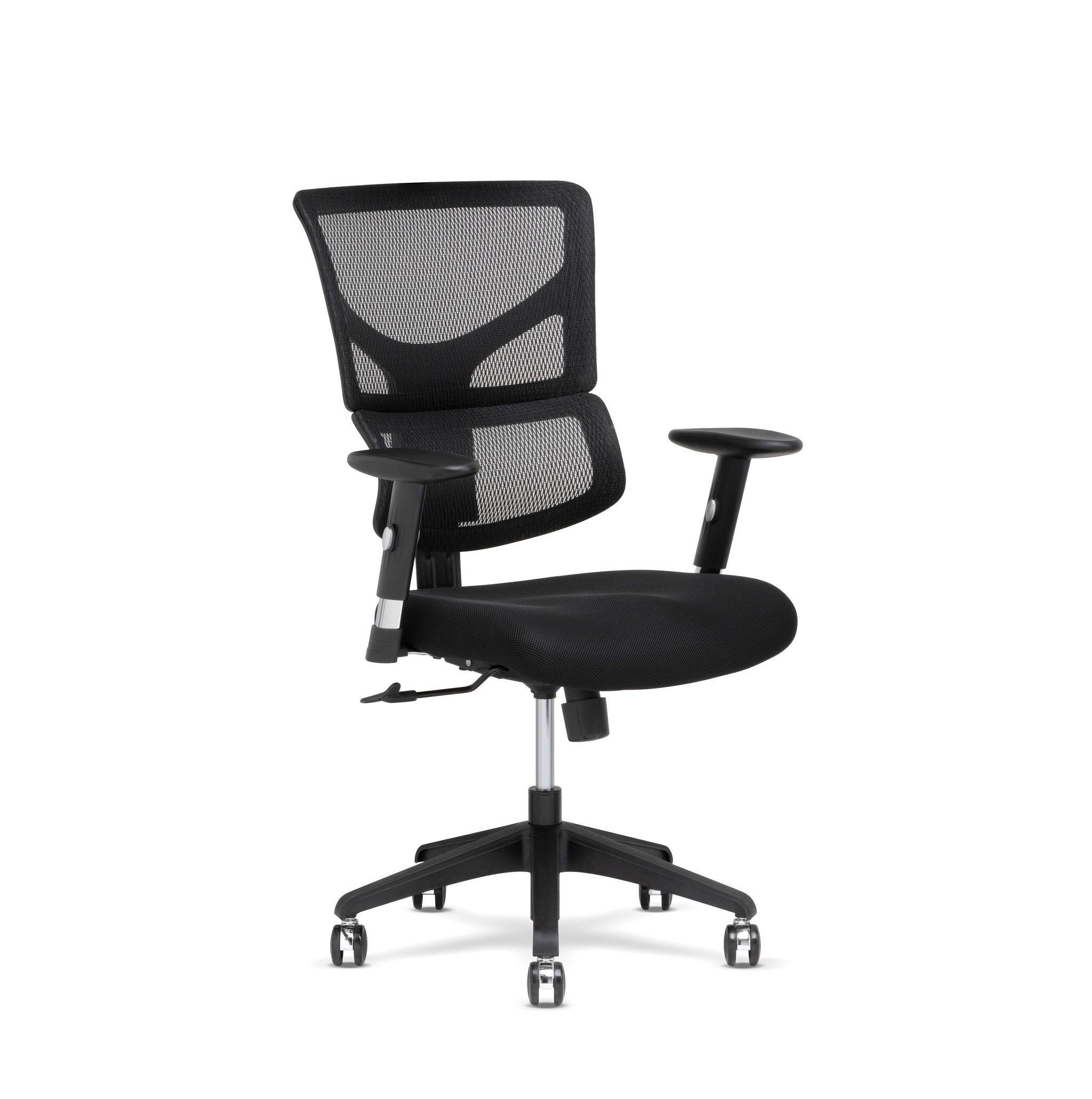x Chair Executive Office Desk Task Chair X-basic-black Ergonomic Lum