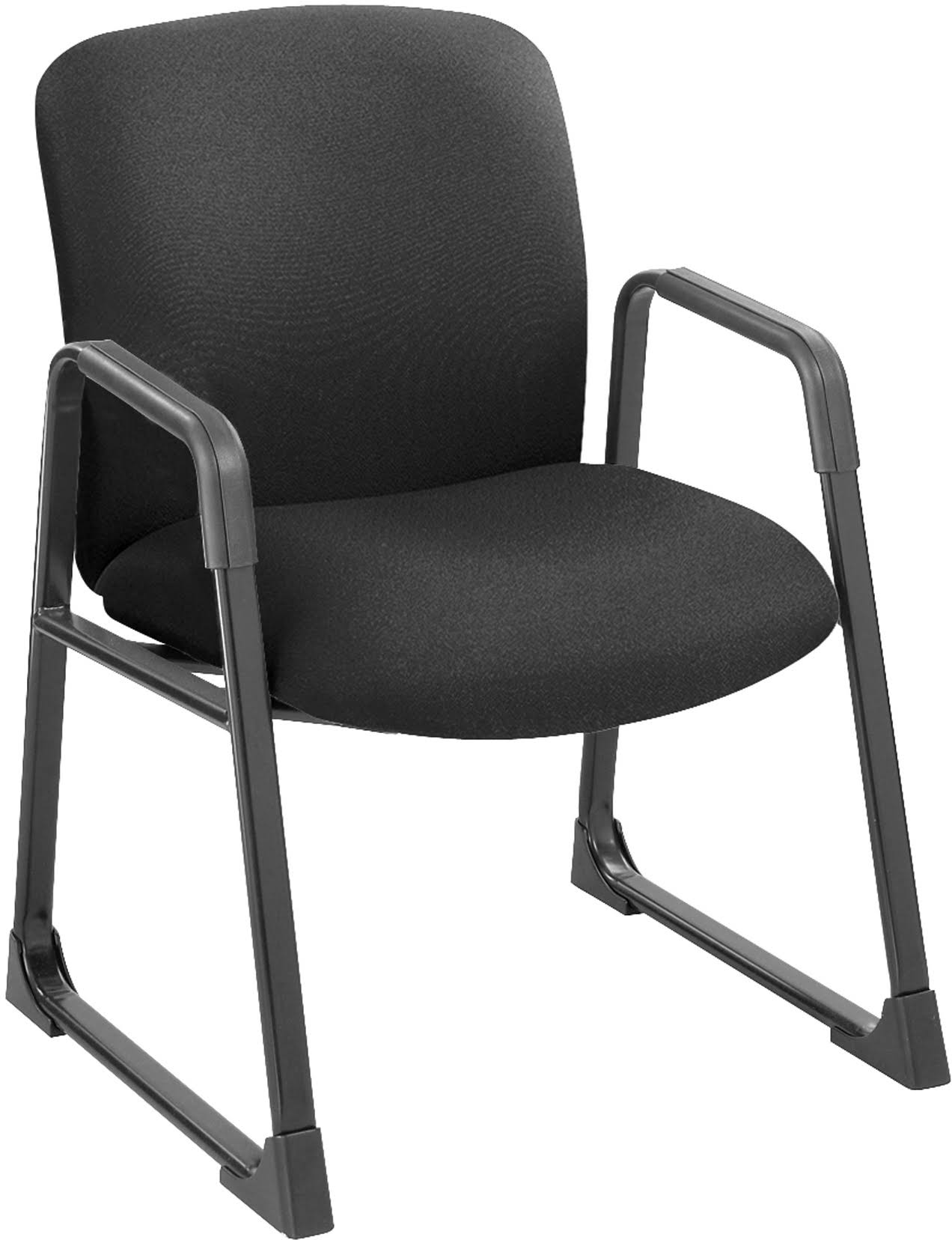 Safco Uber Big and Tall Guest Chair - Black