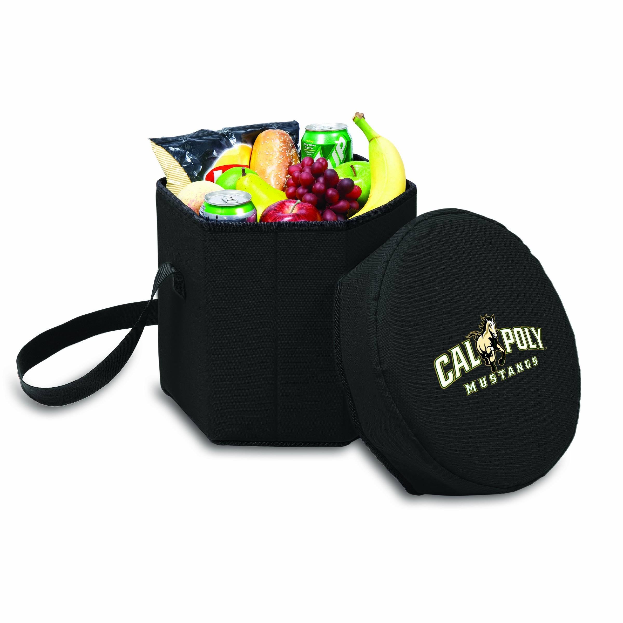 Picnic Time Cal Poly Mustangs Bongo Cooler Black