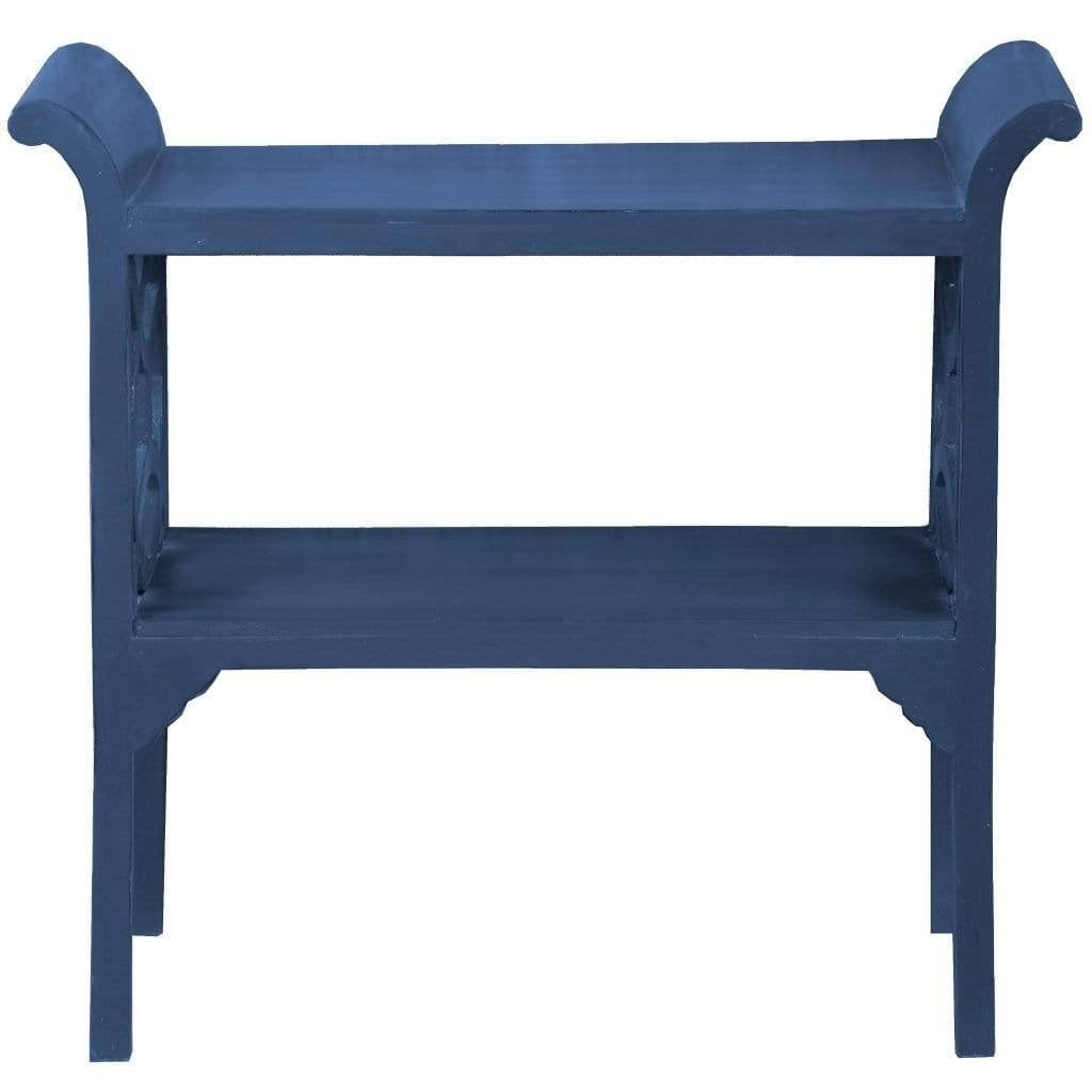 Sunset Trading CC-TAB1033LD-SD Cottage Blue Accent Table u0026 Console - Blue