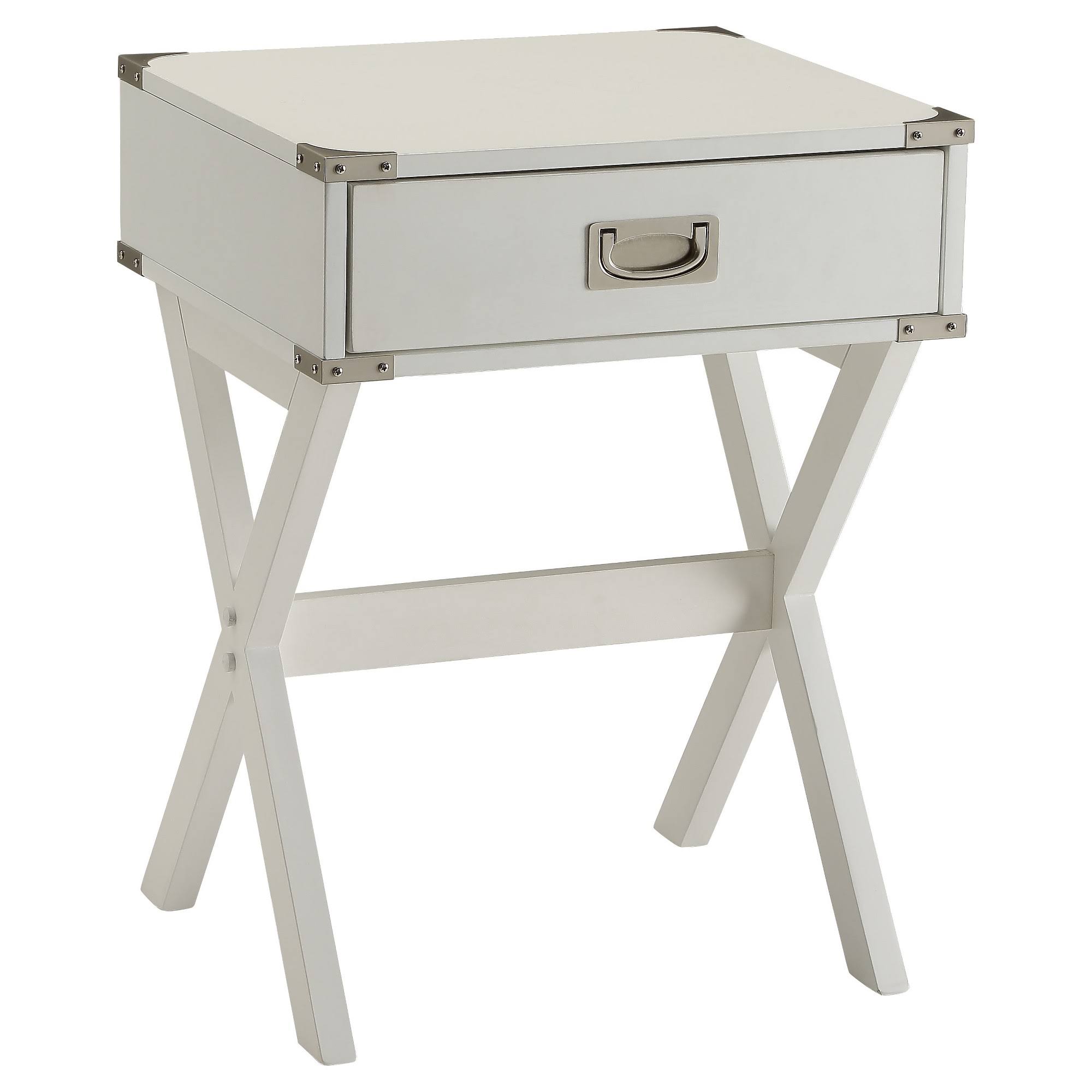 Acme Furniture End Table White Accent Tables