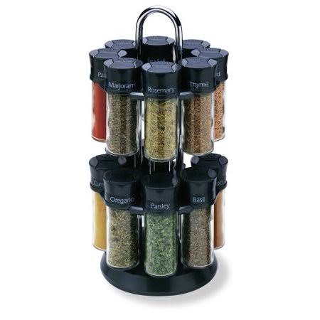 Olde Thompson 16-Jar Carousel Spice Rack