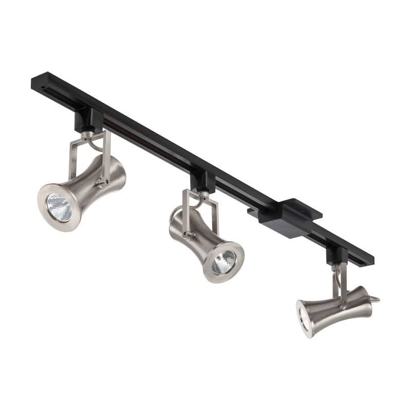 Lithonia Lighting LTIKGAVLM4 3 Light 44x22 Track Kit with LTIHGAVL LED Track Heads Brush Nickel