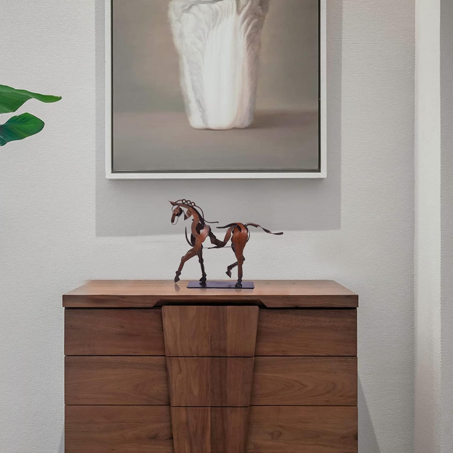 Running Horse Statues, Hand-Made Modern Home Decoration，Horse Art Statues Decorate Home and Office ,Bookshelf,firplace Decorations