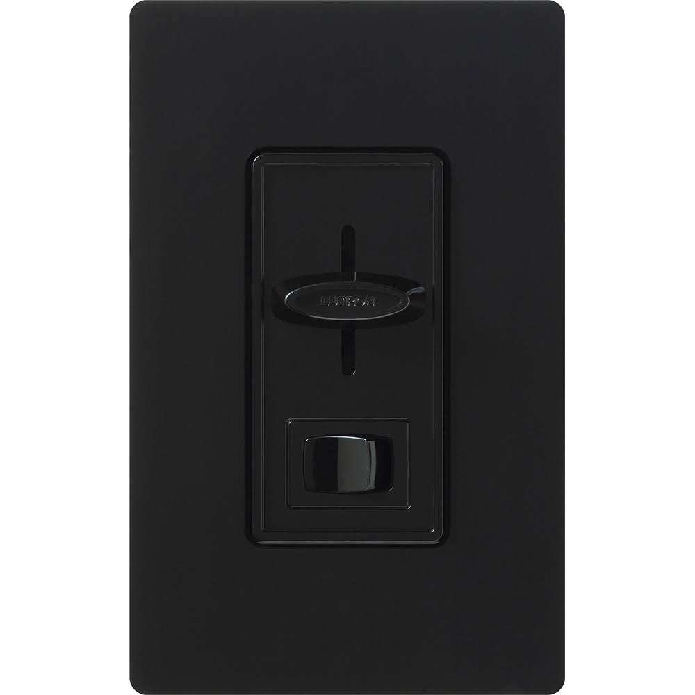 Lutron SF-12P-277-3-BL - Skylark 3-Way Fluorescent Dimmer - Black