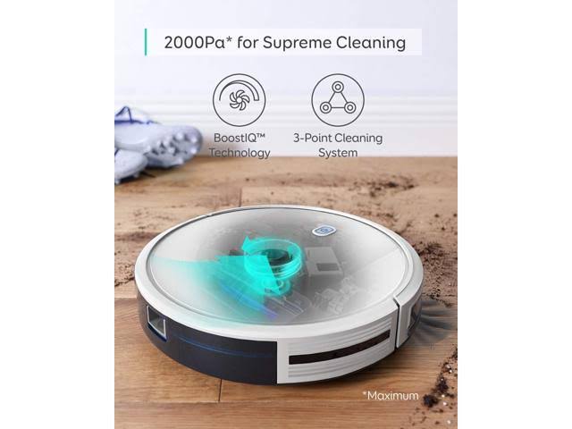 Eufy RoboVac 11S MAX Robotic Vacuum - Bagless - White