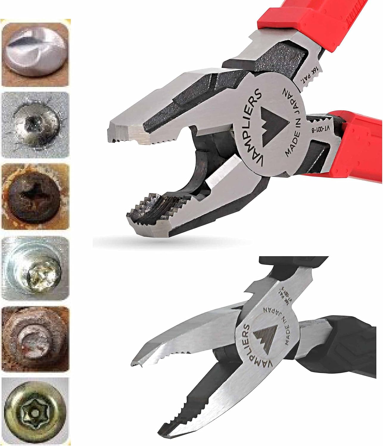 VamPLIERS World's Best Pliers VT-001-S2F Rusted/Damage/Security Screw Extraction Pliers Best Holiday Christmas Gift Ideal for Corporate/Friends and Family Gifts that last beyond Christmas season!