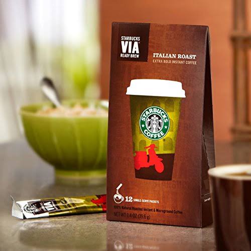 Starbucks Via Ready Brew Italian Roast Coffee 3 Packboxes Total of