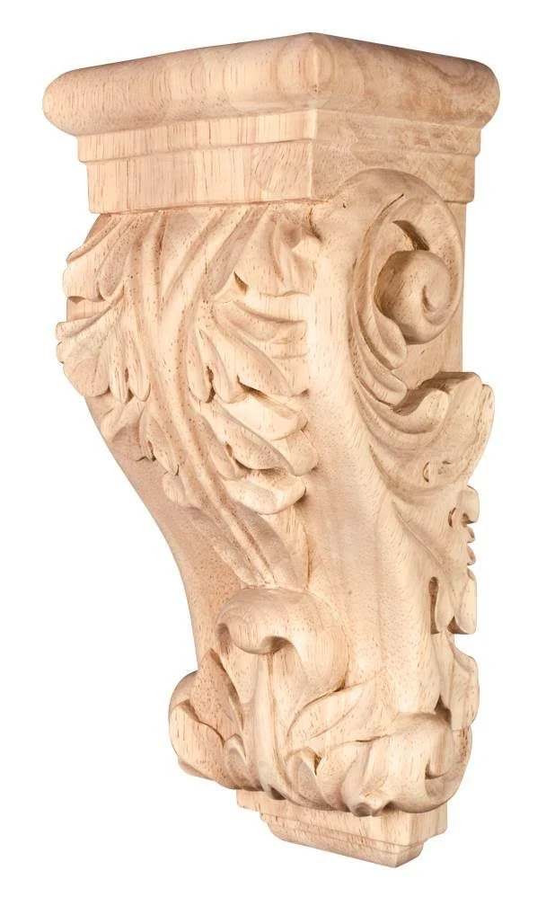 Hardware Resources CORD-MP - Low Profile Acanthus Wood Corbel.