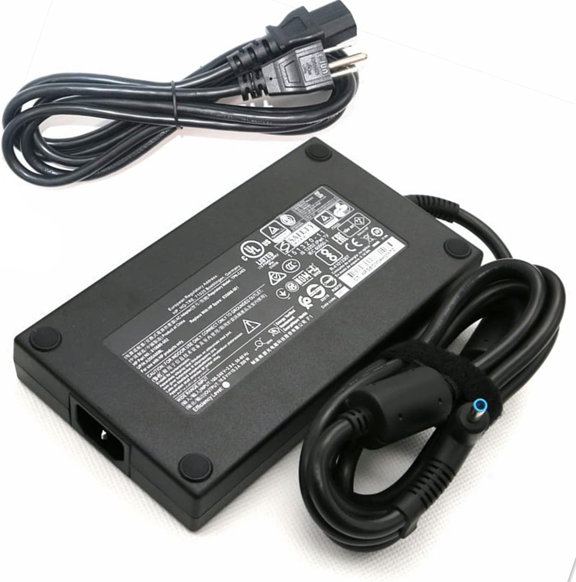 200W 19.5V 10.3A TPN-DA10 L00818-850 ADP-200HB B Laptop AC Adapter Compatible with HP Omen 15 17 zbook 15 17 Pavilion Gaming 15 17 Envy 15 Laptop Charger 15-dh0005la TPN-LA21 TPN-LA20 Power Cord Pack of 2