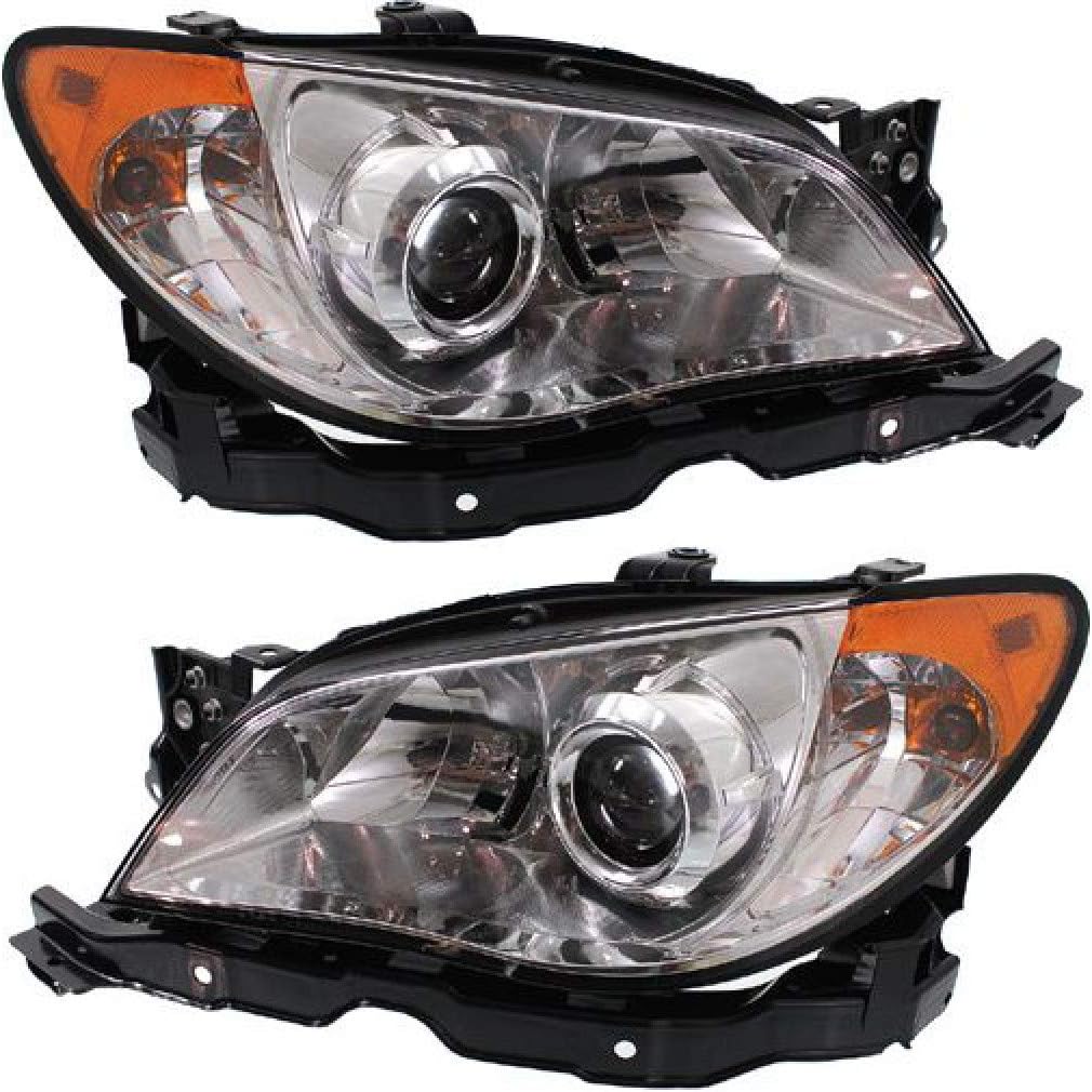 For Subaru Impreza/Outback Headlight Assembly 2007 Pair Driver and Passenger Side CAPA Certified