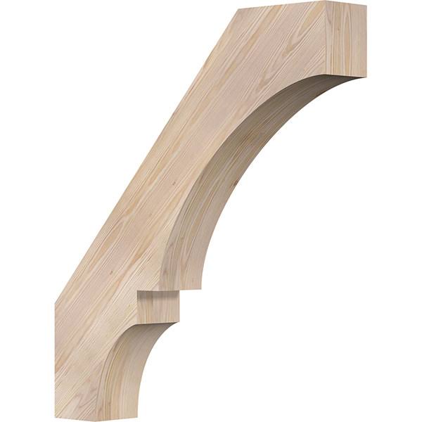 5 1/2x22W x 32x22D x 36x22H Balboa Smooth Brace, Douglas Fir