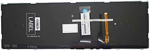 GAOCHENG Laptop Keyboard for CLEVO P970 P970RC P970RD P970RF P970EN P970RN P970ED P970EF Japanese JP NO Frame & with Backlit Pack of 2