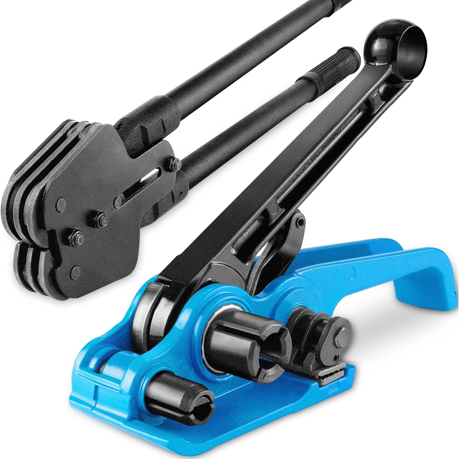 Packaging Strapping Banding Strapping kit - Heavy Duty Banding Tool with Strapping Tensioner & Cutter and Sealer for 1/2