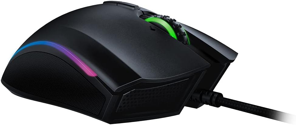 Razer Mamba Elite: 5G True 16,000 DPI Optical Sensor - 9 Programmable Buttons - Ergonomic Form Factory - Powered Razer Chroma - Esports Gaming Mouse Pack of 2