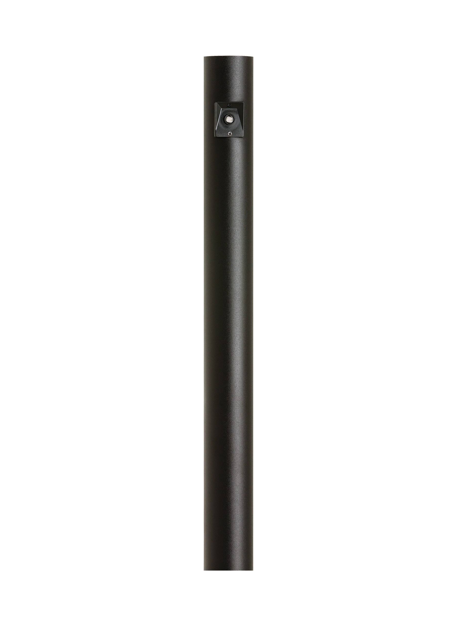 Sea Gull Lighting 8112-12 Aluminum Post with Photo Cell - Black