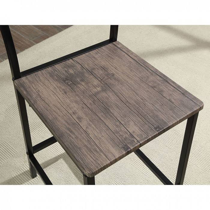 Westport Antique Brown/Black 5 pc. Counter Height Table Set