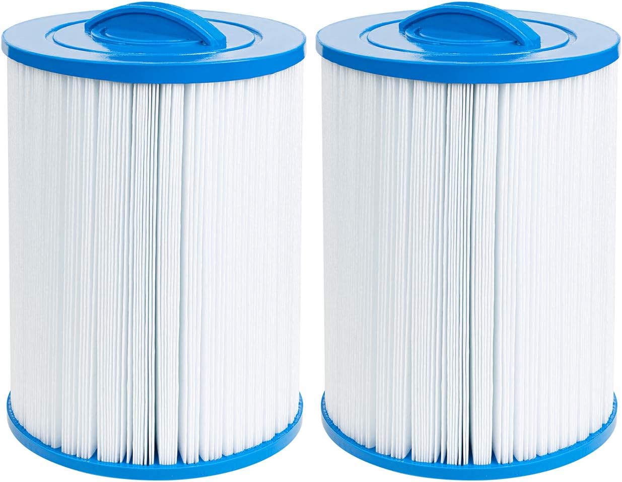 Future Way Spa Hot Tub Filter Compatible with Pleatco PWW50P3, Unicel 6CH-940, Filbur FC-0359, Waterway Front Access Skimmer, 45 sq.ft, 2-Pack