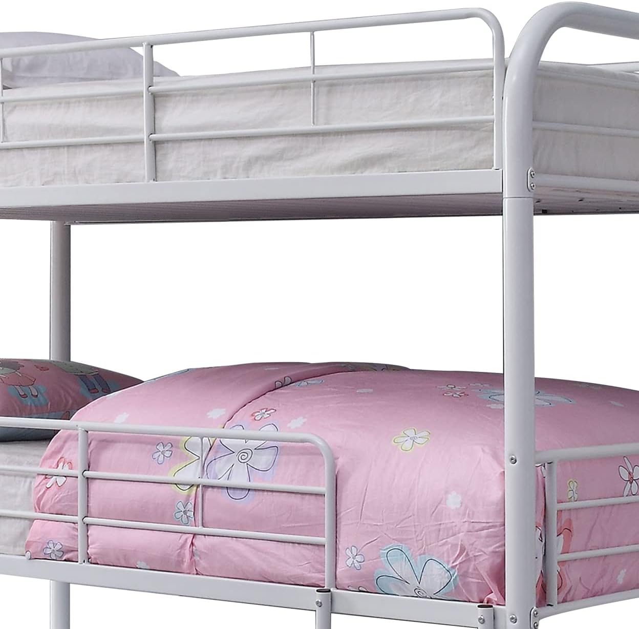 ACME Furniture Cairo Triple Twin Bunk Bed, White