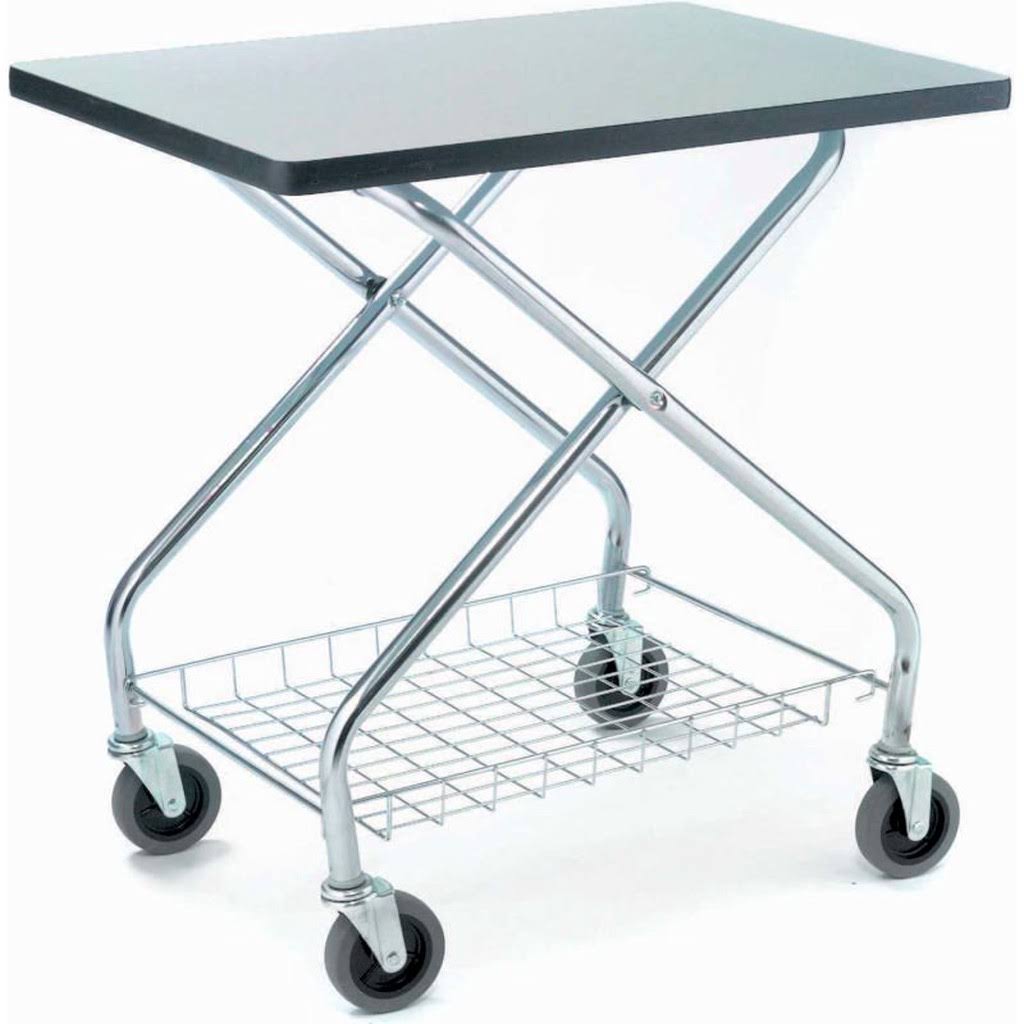 Fold and Store Service Cart 350 lb. Capacity Global Industrial 912110