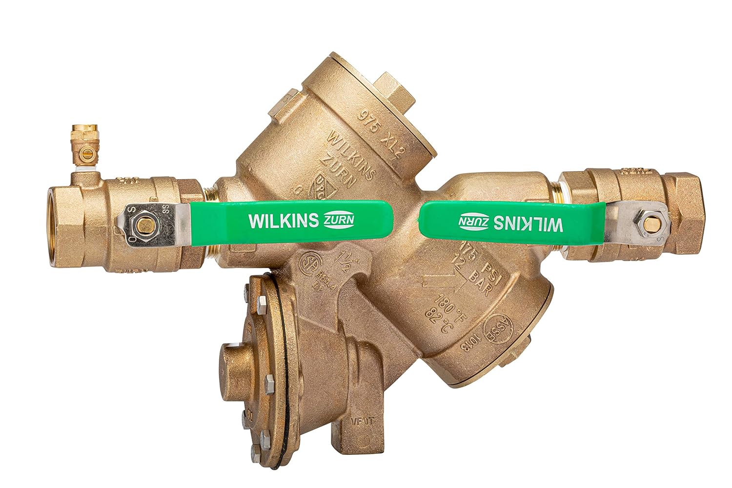 Wilkins 115-975XL2 1.5-Inch Lead Free Reduced Pressure Backflow Preventer
