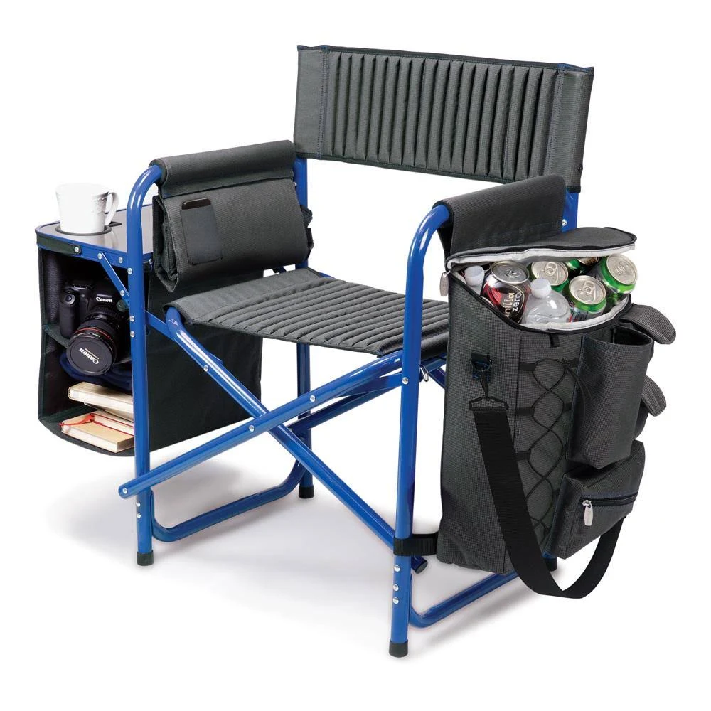 Picnic Time Florida Gators-Fusion Chair Dark Grey with Black 807-00-679-164-0