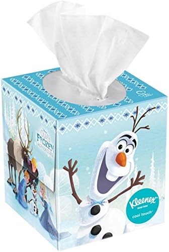 Kleenex Cool Touch Facial Tissue (One Box of 50 Tissues)