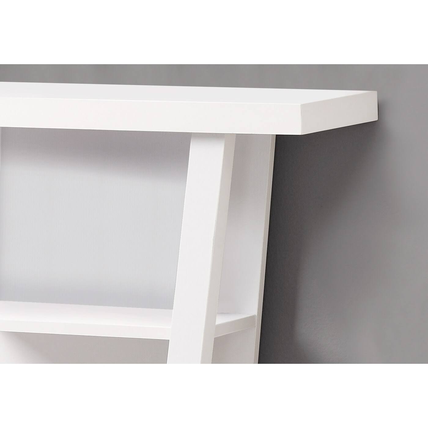 33.75x22 Cloud White Contemporary Hall Console Table Accent - 33819127