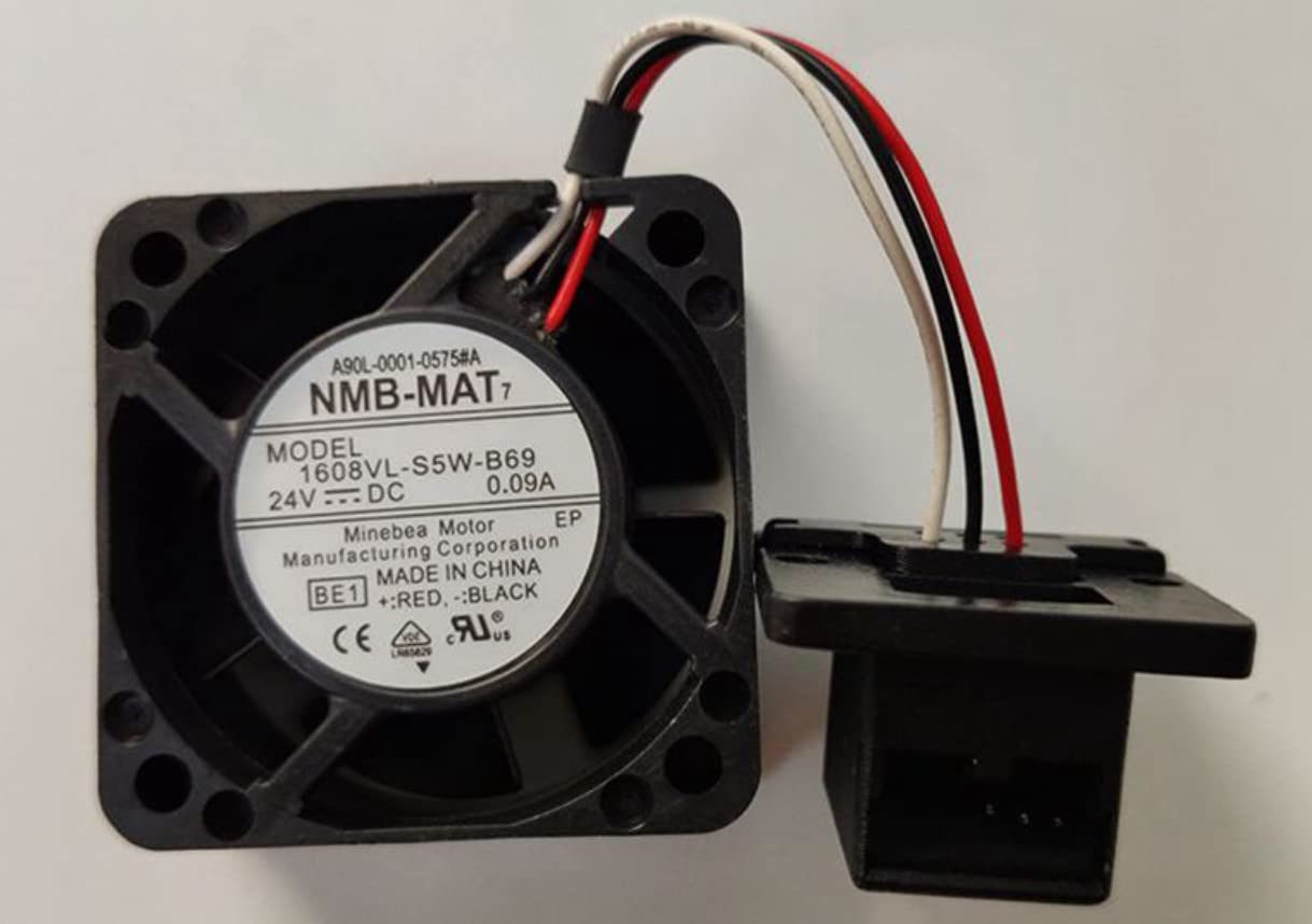 1608VL-S5W-B69 NMB-MAT 4020 24V 0.09A 3-Wire Cooling Fan Pack of 2