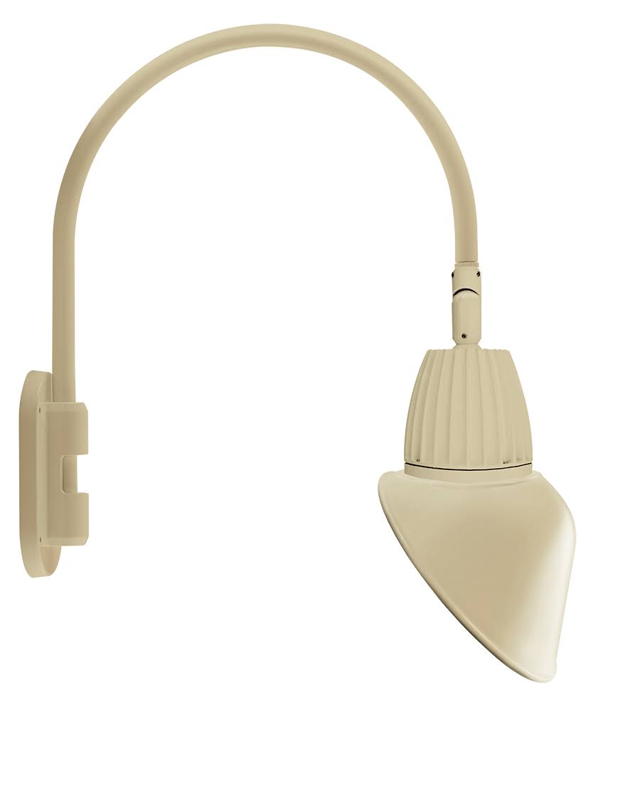 RAB Gn4Led13Yrac11I Gooseneck Style4 13W Warm LED